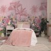 Teenage,Girl's,Bedroom,Interior,With,Stylish,Furniture,And,Beautiful,Decor