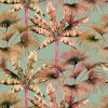 Watercolor,Colorful,Palm,banana,Leaves,Seamless,Pattern,Background.watercolor,Painting,Illustration,Tropical