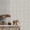 Stylish,Composition,At,Moroccan,Interior,With,Wooden,Shlef,,Cube,,Design