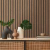 Modern,Scandinavian,Home,Interior,With,Design,Wooden,Commode,,Tropical,Leaf