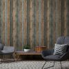 Blank poster, Scandinavian design interior, 3d illustration