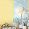 Mock,Up,Wall,In,Child,Room,Interior.,Interior,Scandinavian,Style.
