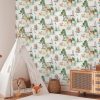 Wall,Frame,Mockup,In,The,Children's,Room.,Nursery,Interior.,Boho,