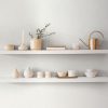 Minimalistic.,Cozy,Light,Home,Style.,Scandinavian,Interior.,Dishes,On,White